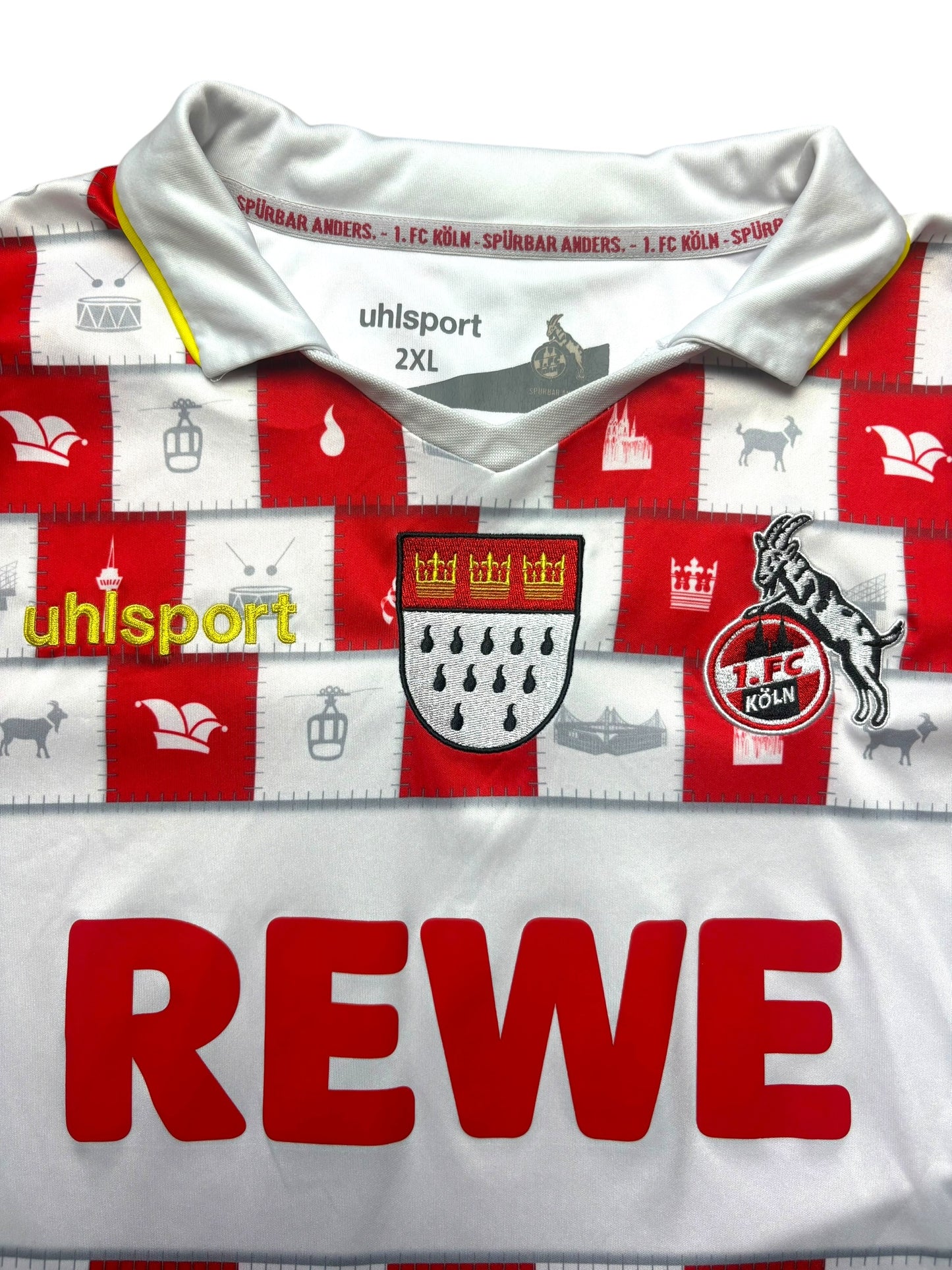 Uhlsport 1. FC Köln Karnevalstrikot 2020-21 Gr XXL
