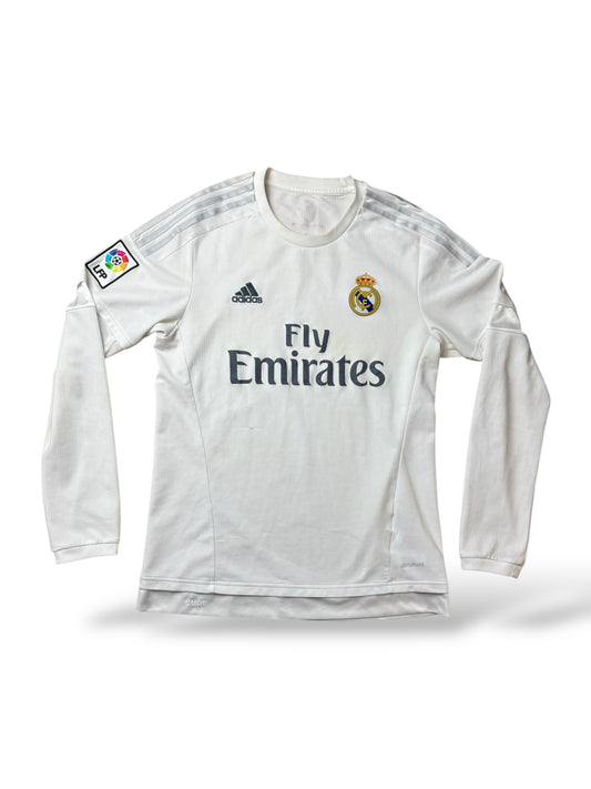 Adidas Real Madrid 2015-16 Heimtrikot Langarm Gr. M