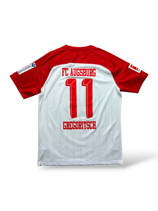 FC Augsburg 2017-18 Heimtrikot Michael Gregoritsch 11 Gr. L