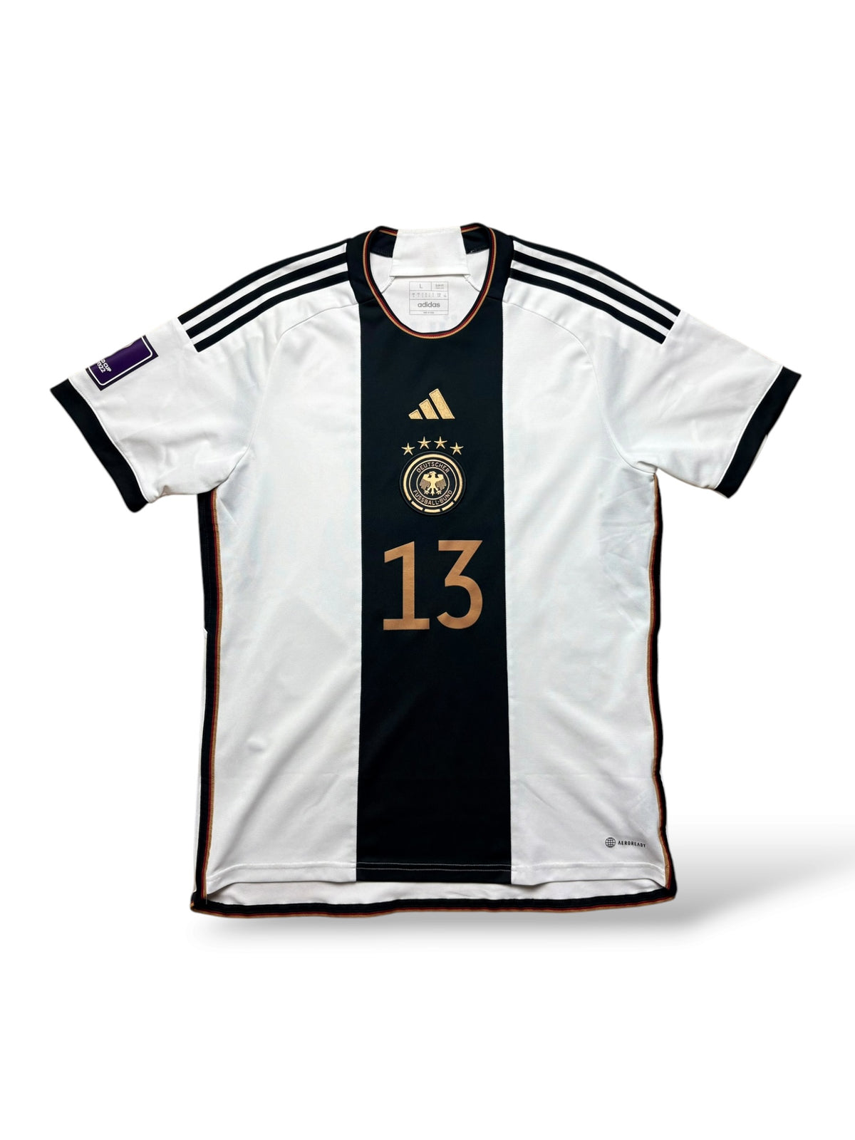 DFB 2022 Heimtrikot Müller 13 Gr. L Deutschland – Bild 2