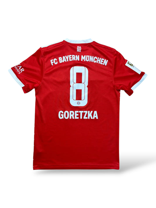 Adidas FC Bayern München 2022-23 Heimtrikot 8 Goretzka Gr. M