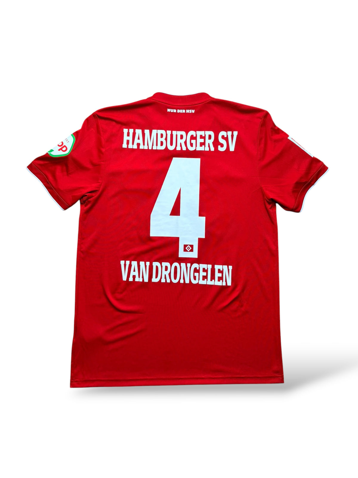 HSV 2018-19 Auswärtstrikot Van Drongelen 4 Gr. M Hamburger SV – Bild 1