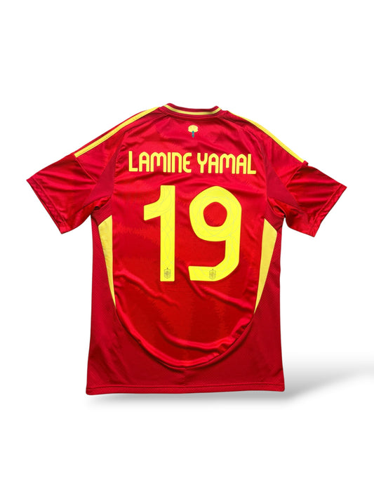 Spanien 2024 Heimtrikot Lamine Yamal 19 Gr. M