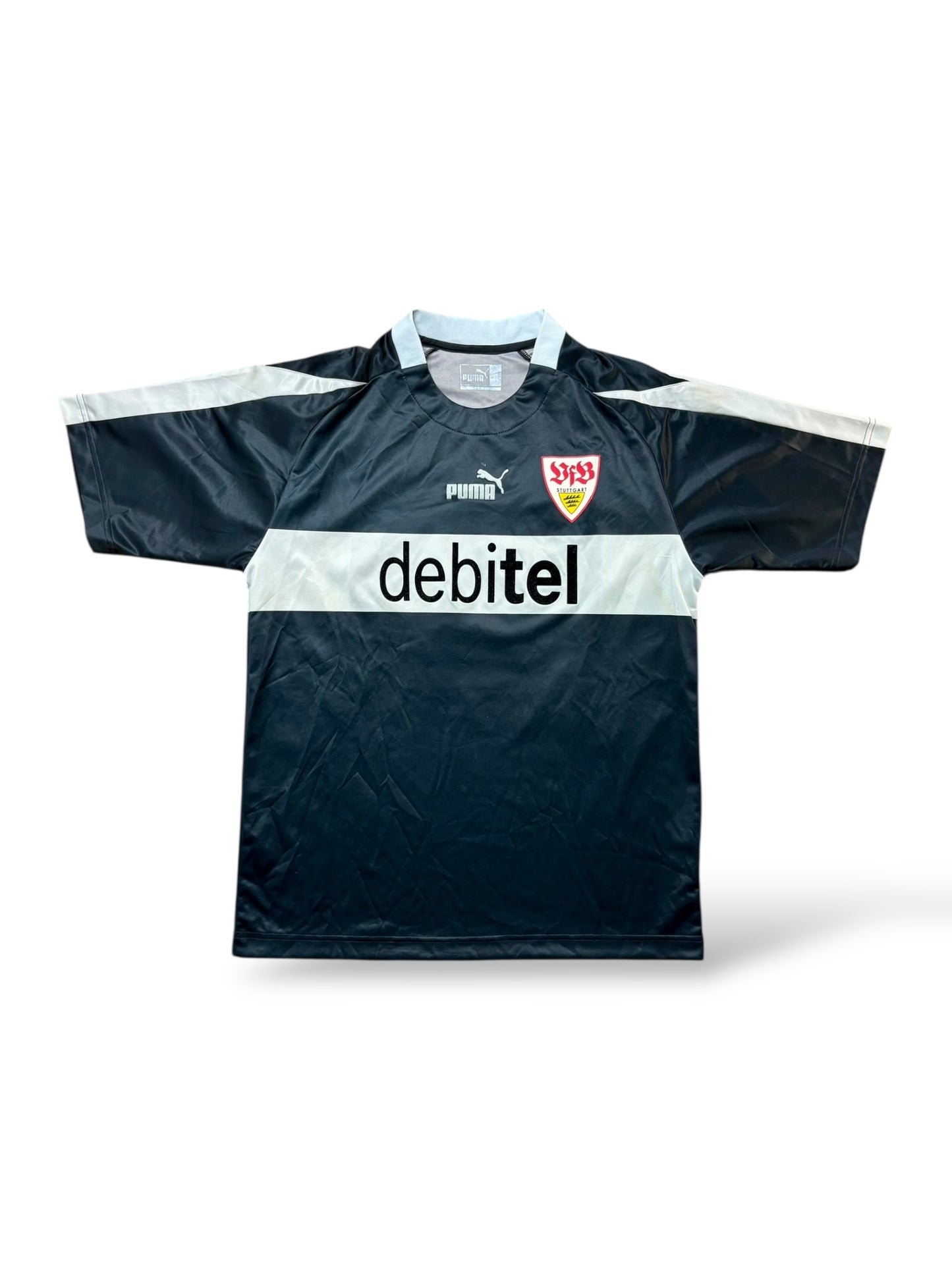 Puma VfB Stuttgart 2002-03 Auswärts Trikot Gr. XL Schwarz