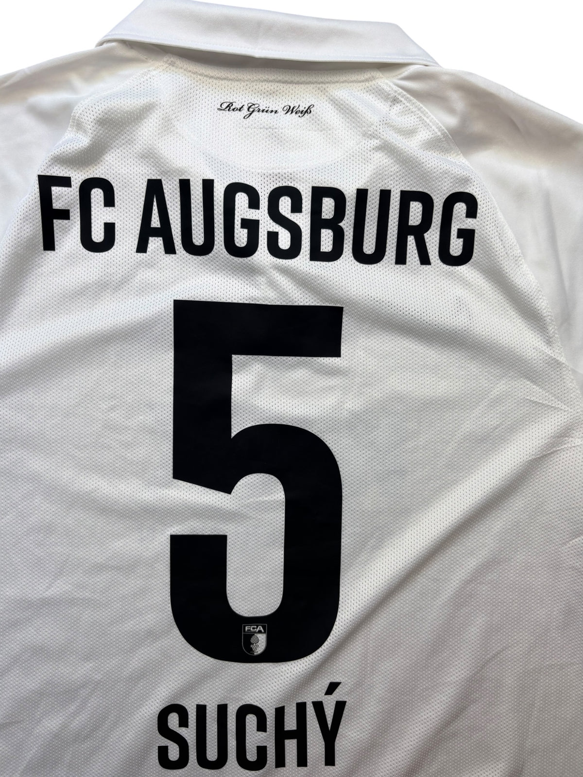 Fc Augsburg 2020-21 Heimtrikot Suchy 5  Gr. L – Bild 3