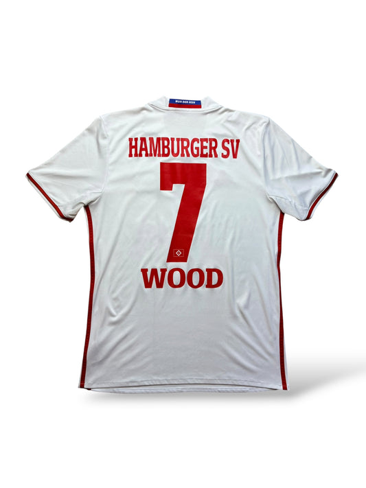 HSV 2016-17 Heimtrikot Bobby Wood 7 Gr. L Hamburger SV – Bild 1