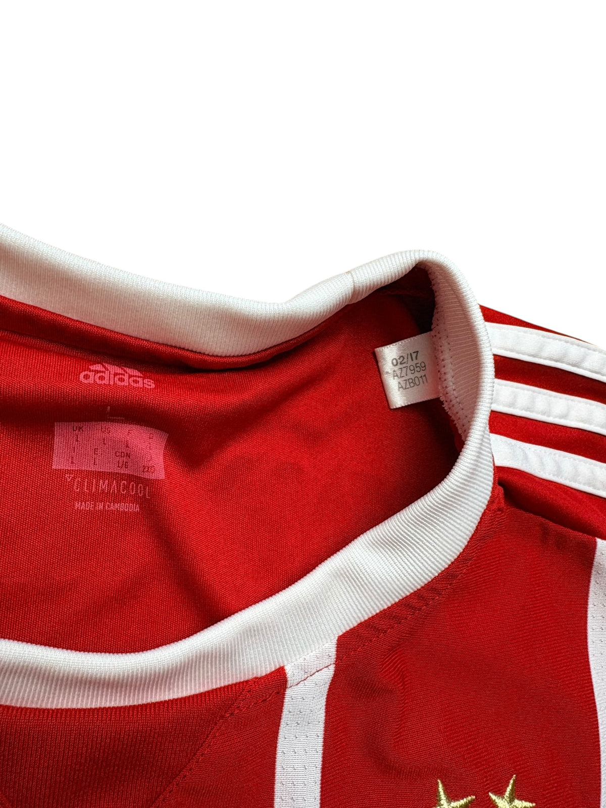 FC Bayern München 2017-18 Heimtrikot Langarm Gr. L – Bild 3