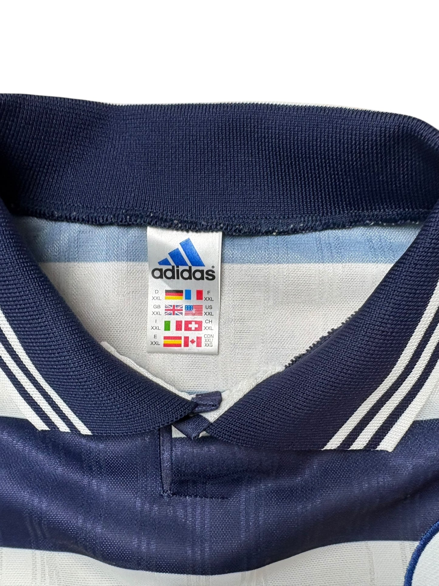 Adidas Hertha BSC Berlin 1997-98 Heim Trikot Gr. XXL