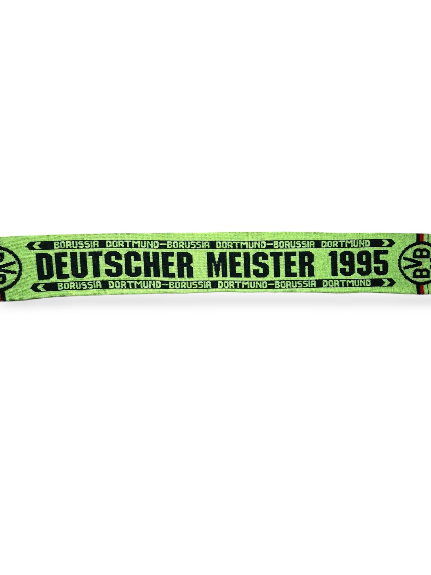 BVB Schal Deutscher Meister 1995 Neon
