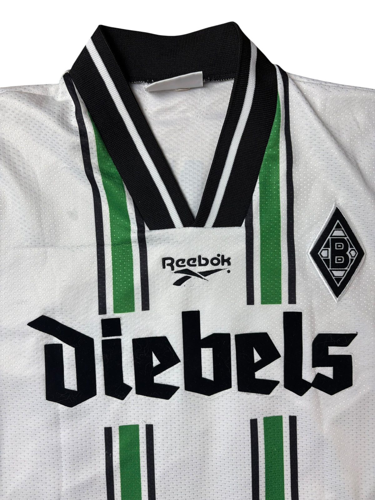 Reebook Borussia Mönchengladbach 1996-97 Heimtrikot 10 Effenberg Gr. M – Bild 3
