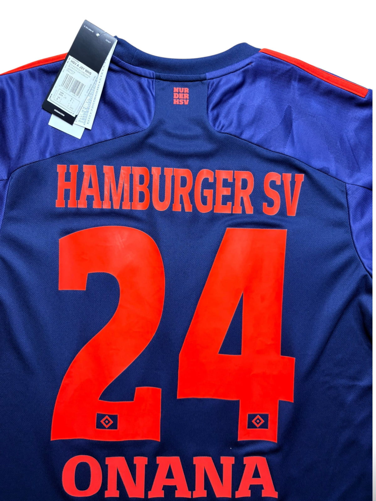 HSV 2020-21 Auswärtstrikot Onana 24 mit Tags Gr. L Hamburger SV – Bild 5