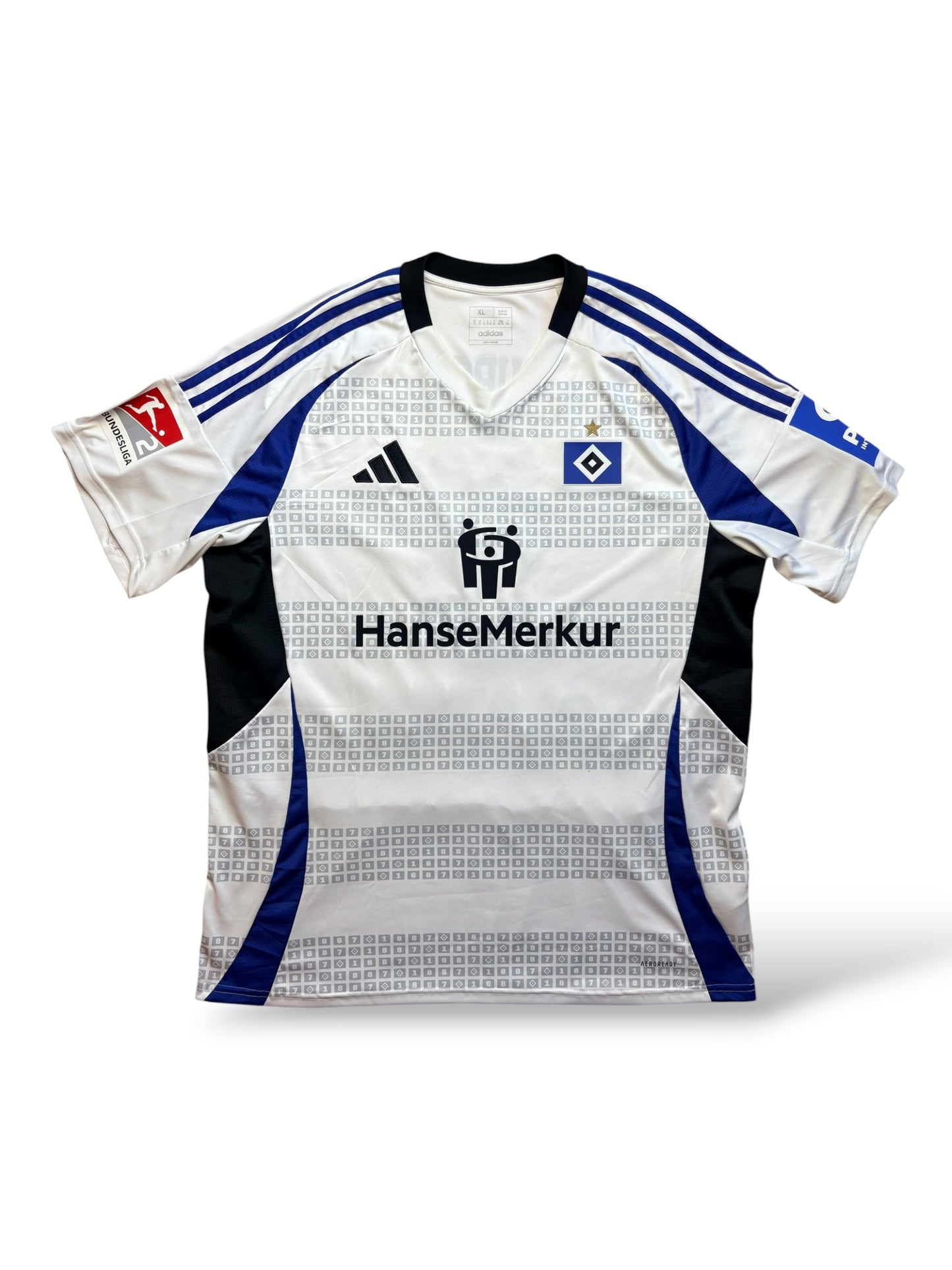 HSV 2024-25 Heimtrikot Robert Glatzel 9 Gr. XL