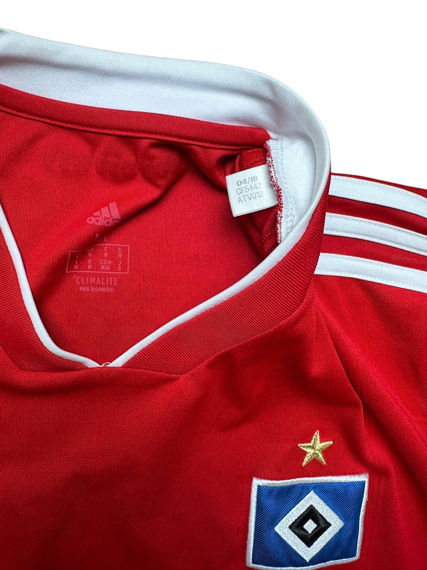 Adidas HSV 2018-19 Auswärts Trikot Gr. M Hamburger SV