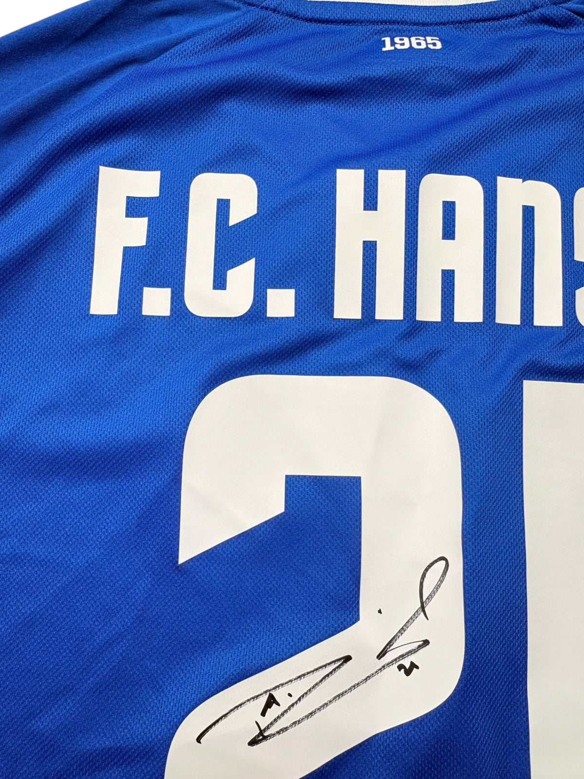 Hansa Rostock 2024-25 Auswärtstrikot Rossipal unterschrieben Gr. XL – Bild 4