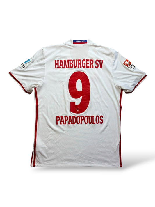 HSV 2016-17 Heimtrikot Papadopoulos 9 Hamburger SV Gr. L