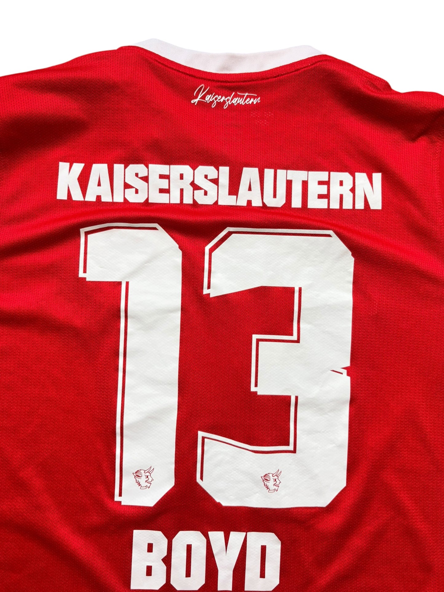 1. FC Kaiserslautern 2022-23 Heimtrikot Boyd 13 Gr. XL