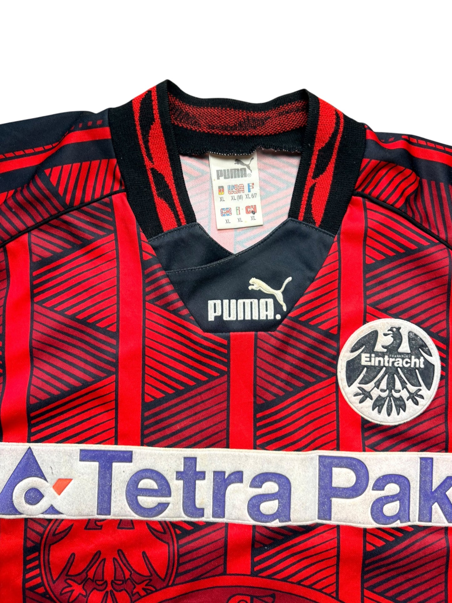 Eintracht Frankfurt 1995-96 Heimtrikot Gr. XL