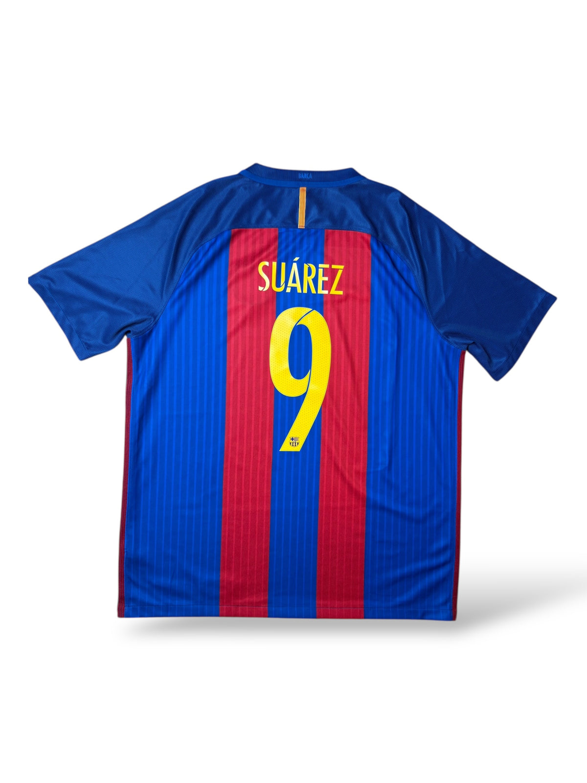 Nike FC Barcelona 2016-17 Heimtrikot 9 Suarez Gr. XL – Bild 1
