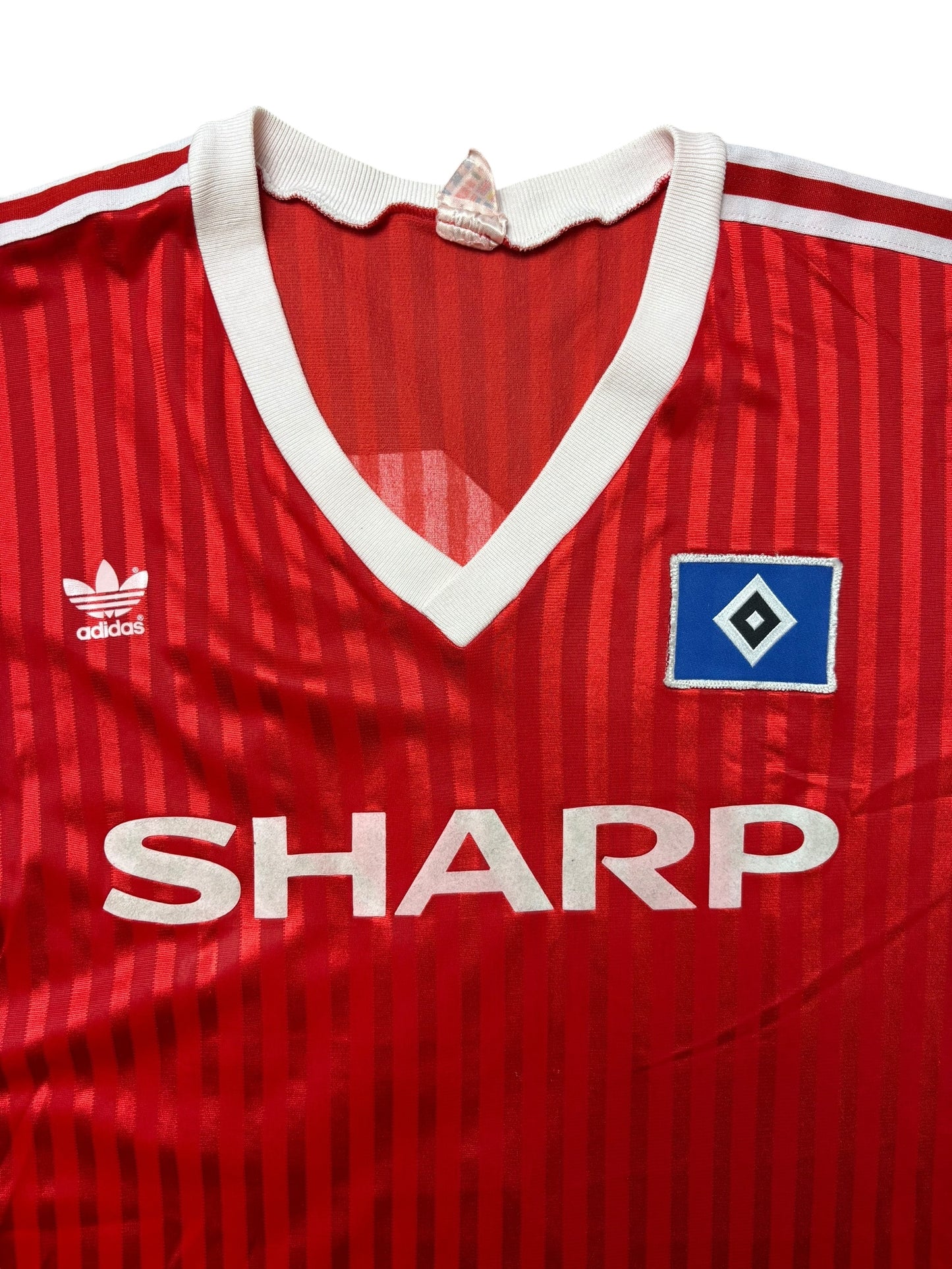 Adidas HSV 1991-92 Auswärts Trikot Gr. XL Nr. 12 Hamburger SV
