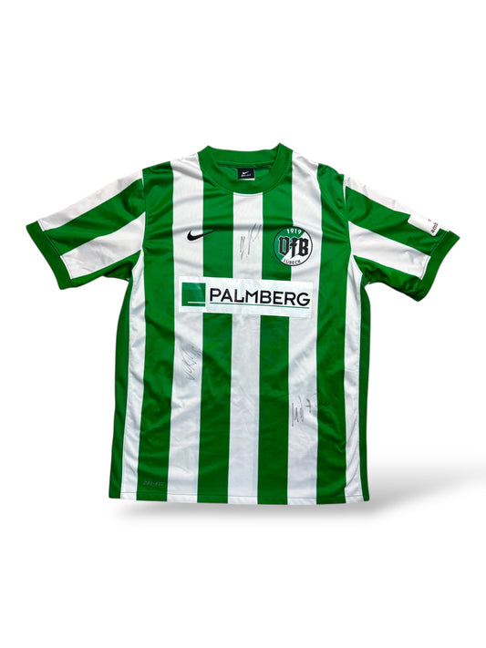 Nike VFB Lübeck 2010-11 Heimtrikot Gr. M signiert