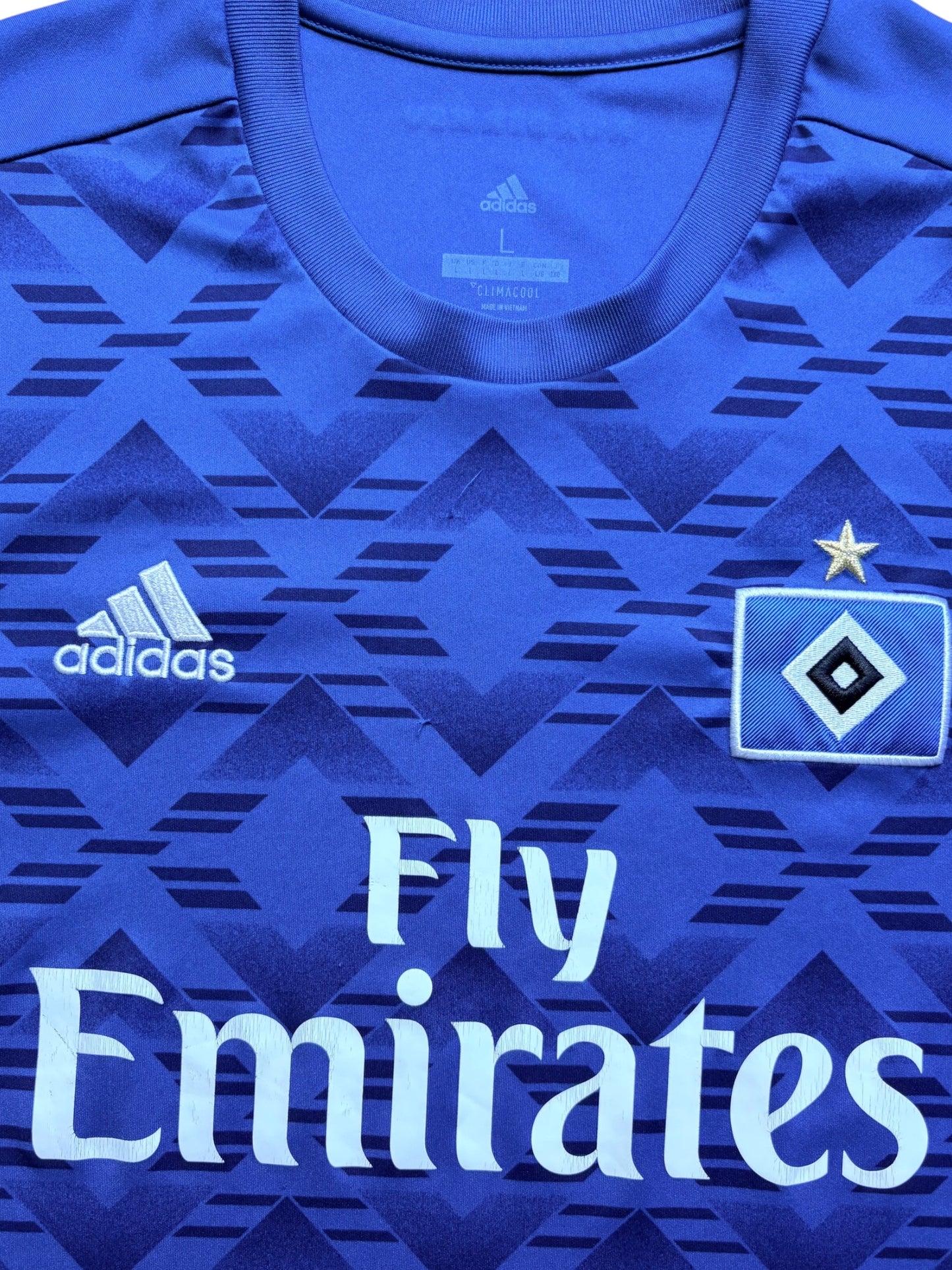 HSV 2017-18 Auswärtstrikot Hamburger SV Gr. L