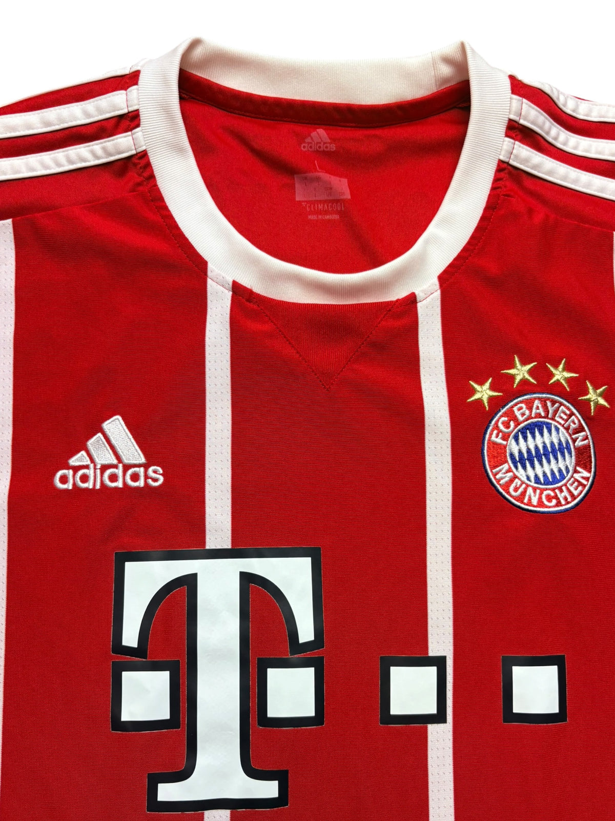 FC Bayern München 2017-18 Heimtrikot Langarm Gr. L – Bild 5
