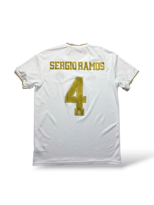 Real Madrid 2019-20 Heimtrikot Ramos 4 Gr. L – Bild 1