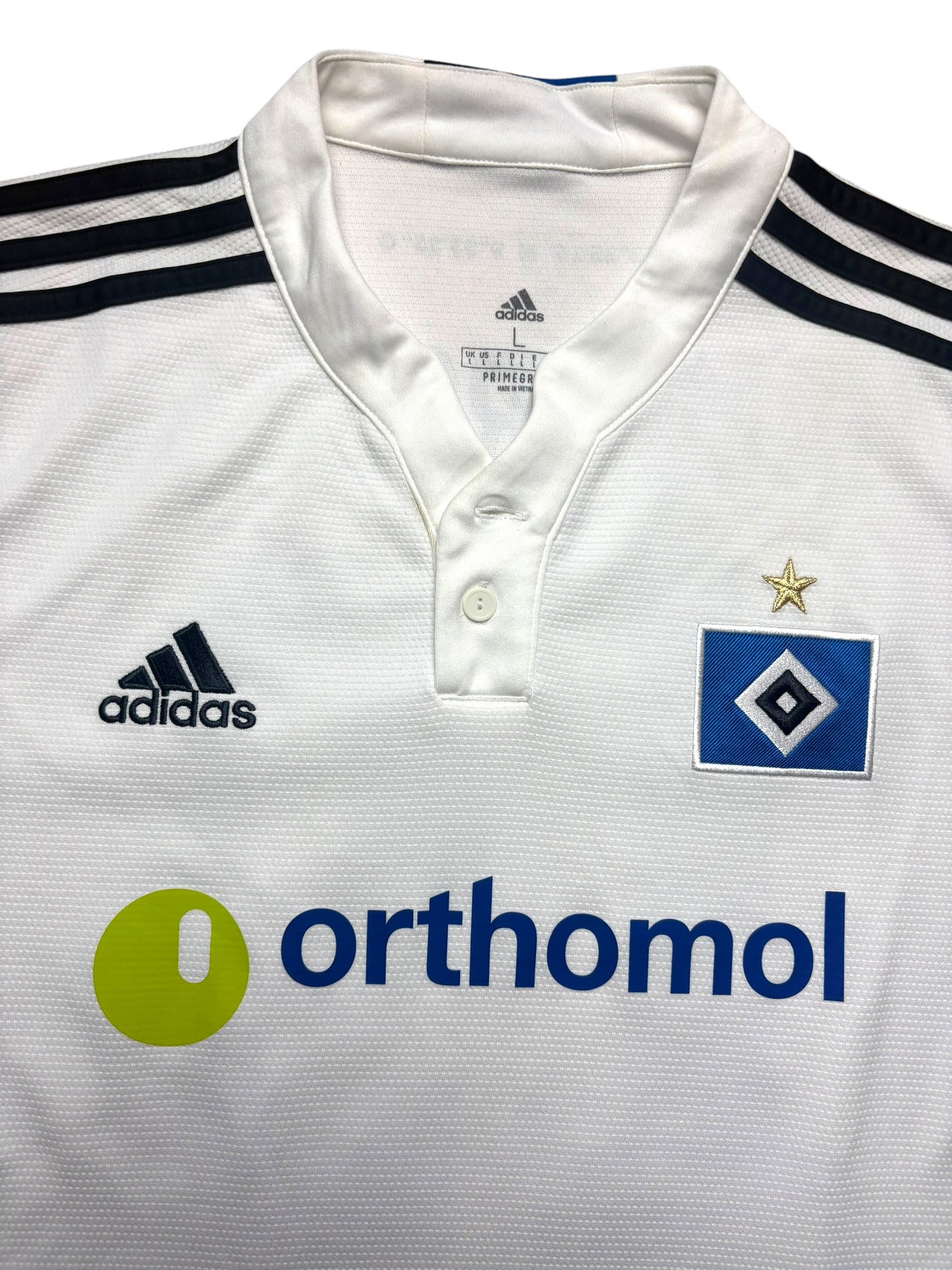 Adidas HSV 2021-22 Heimtrikot Eigenname Gr. L Hamburger SV
