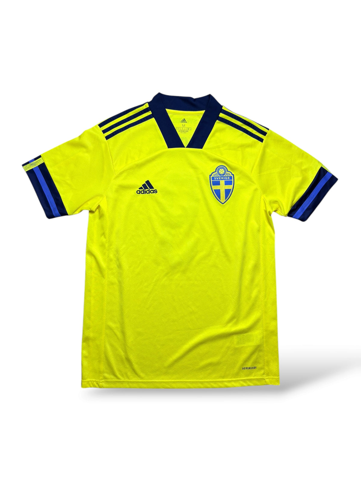 Schweden 2020-21 Heimtrikot Eigenname Gr. M – Bild 1