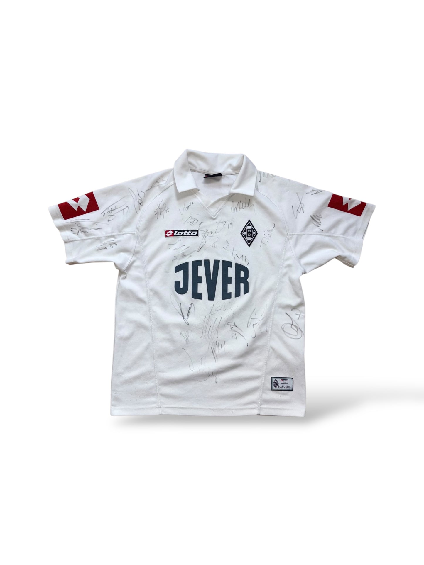 Lotto Borussia Mönchengladbach 2003-04-05 Heimtrikot 23 Ziege Gr. XL