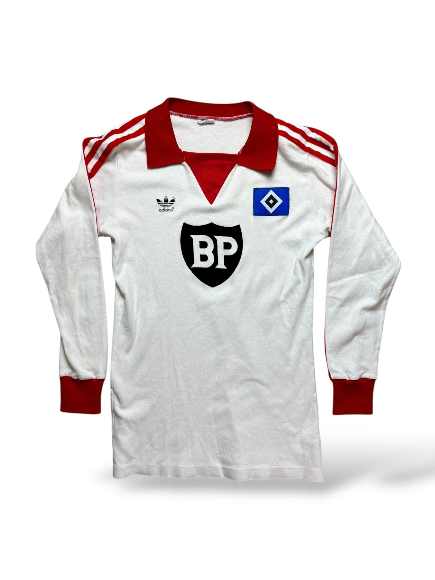 Adidas HSV 1980-81 Heimtrikot Langarm Gr. S Hamburger SV