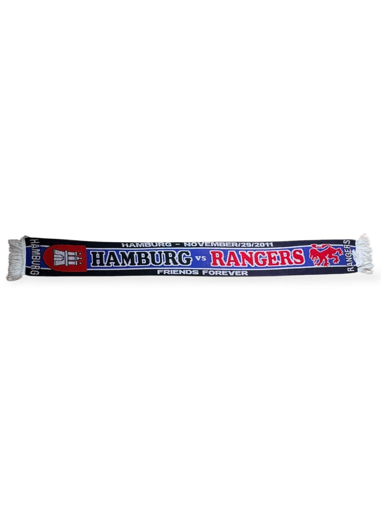 HSV x Rangers Schal Freundschaftsschal Hamburger SV – Bild 2