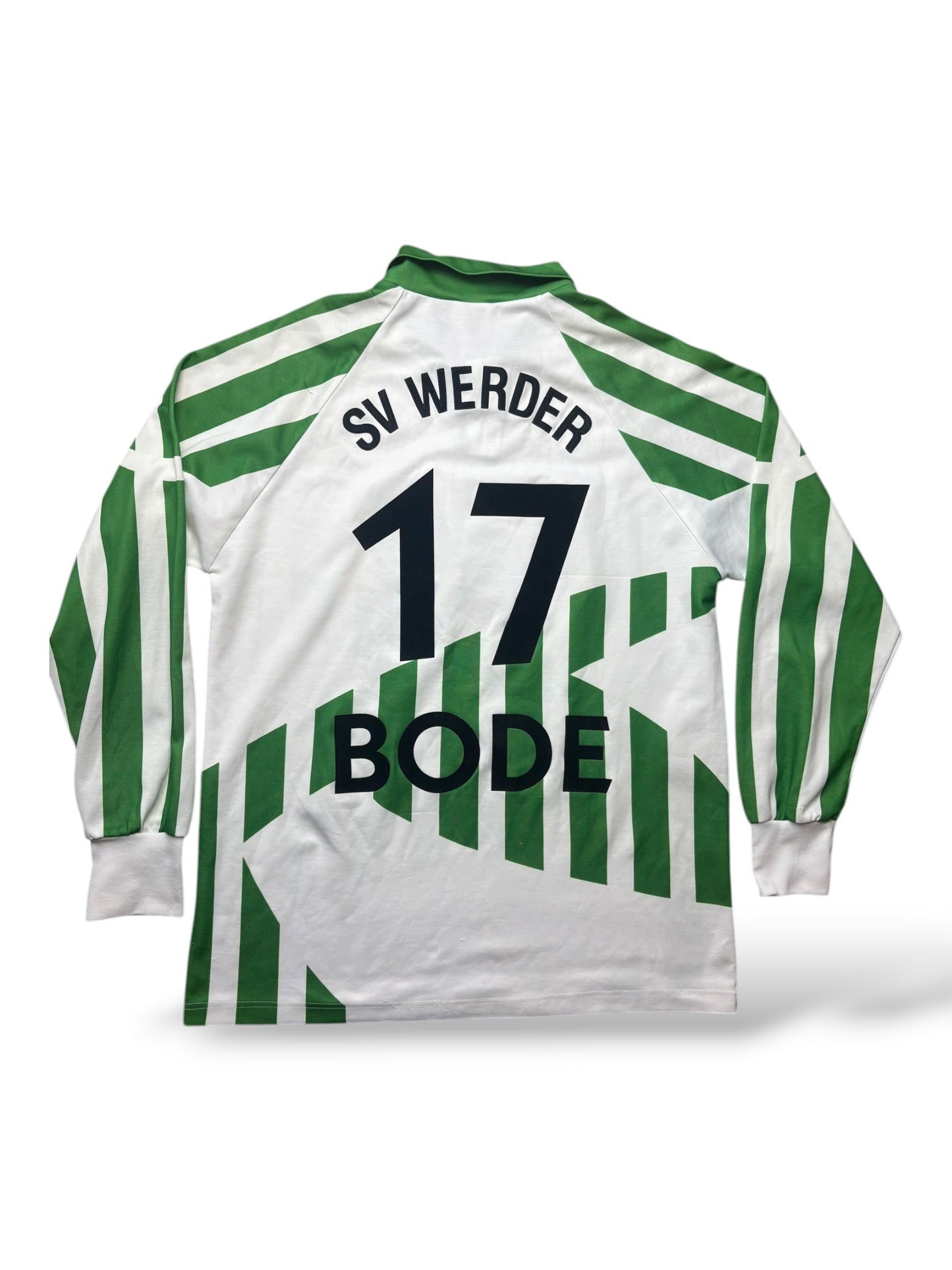 Puma SV Werder Bremen 1994-95 Heimtrikot 17 Bode Langarm Gr. L