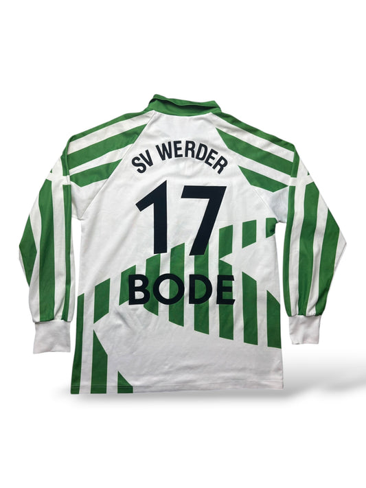 Puma SV Werder Bremen 1994-95 Heimtrikot 17 Bode Langarm Gr. L – Bild 2