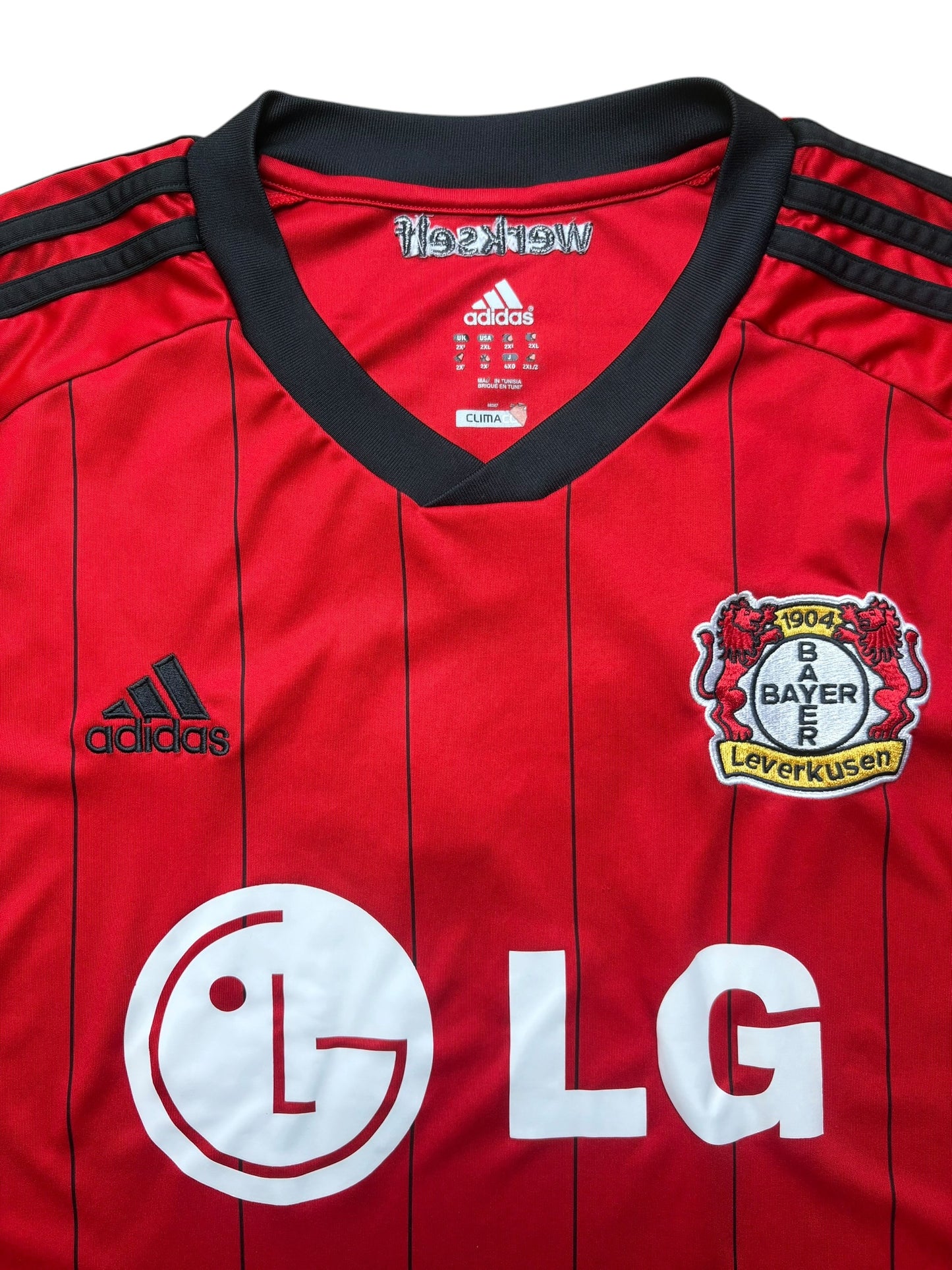 Adidas Bayer 04 Leverkusen Auswärtstrikot 2013-14 Son 7 Gr. XXL