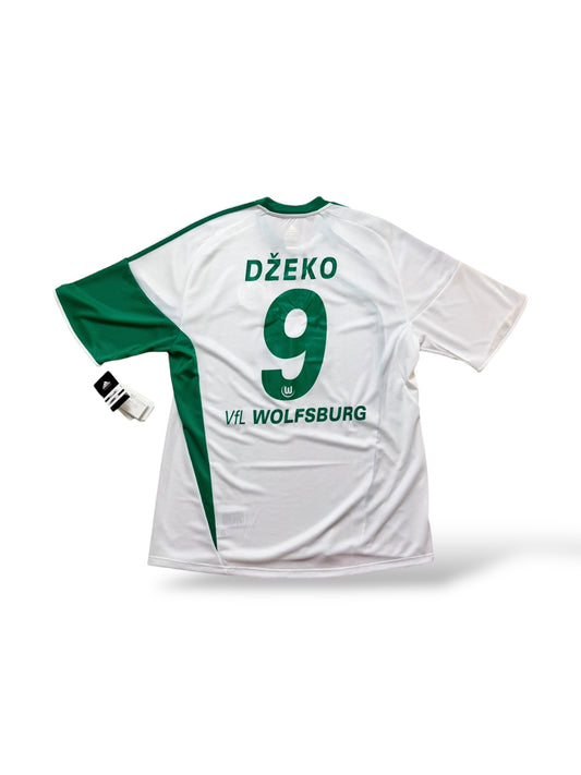 Adidas VfL Wolfsburg 2009-10 Heimtrikot 9 Dzeko Gr. XL Neu