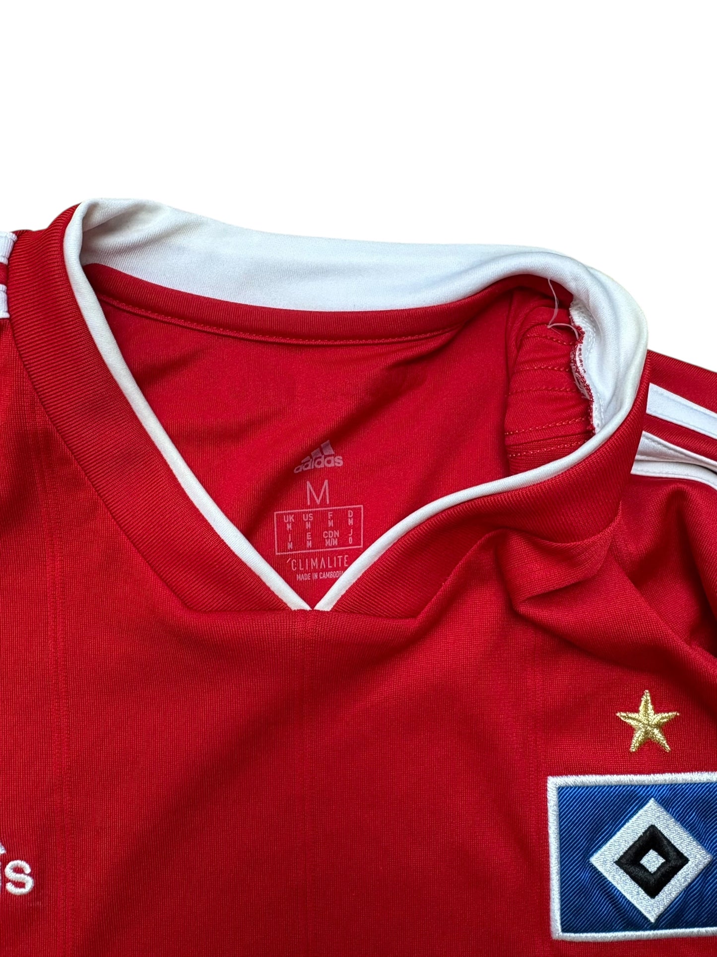 Adidas HSV 2018-19 Auswärts Trikot Gr. M  Hamburger SV