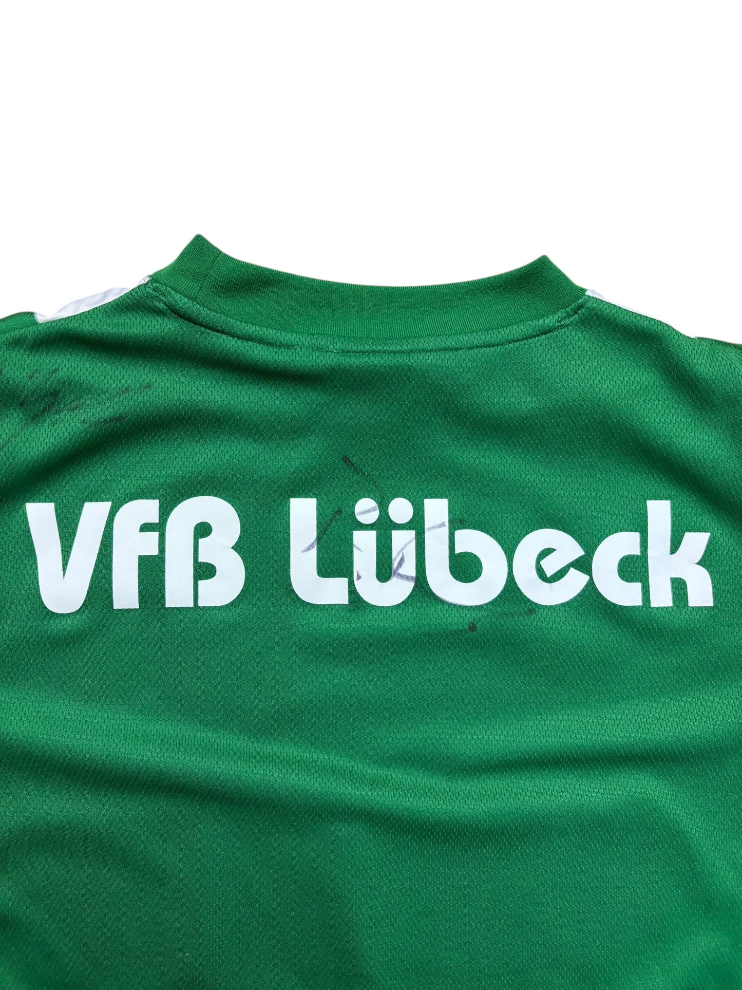Nike VFB Lübeck 2010-11 Heimtrikot Gr. M signiert