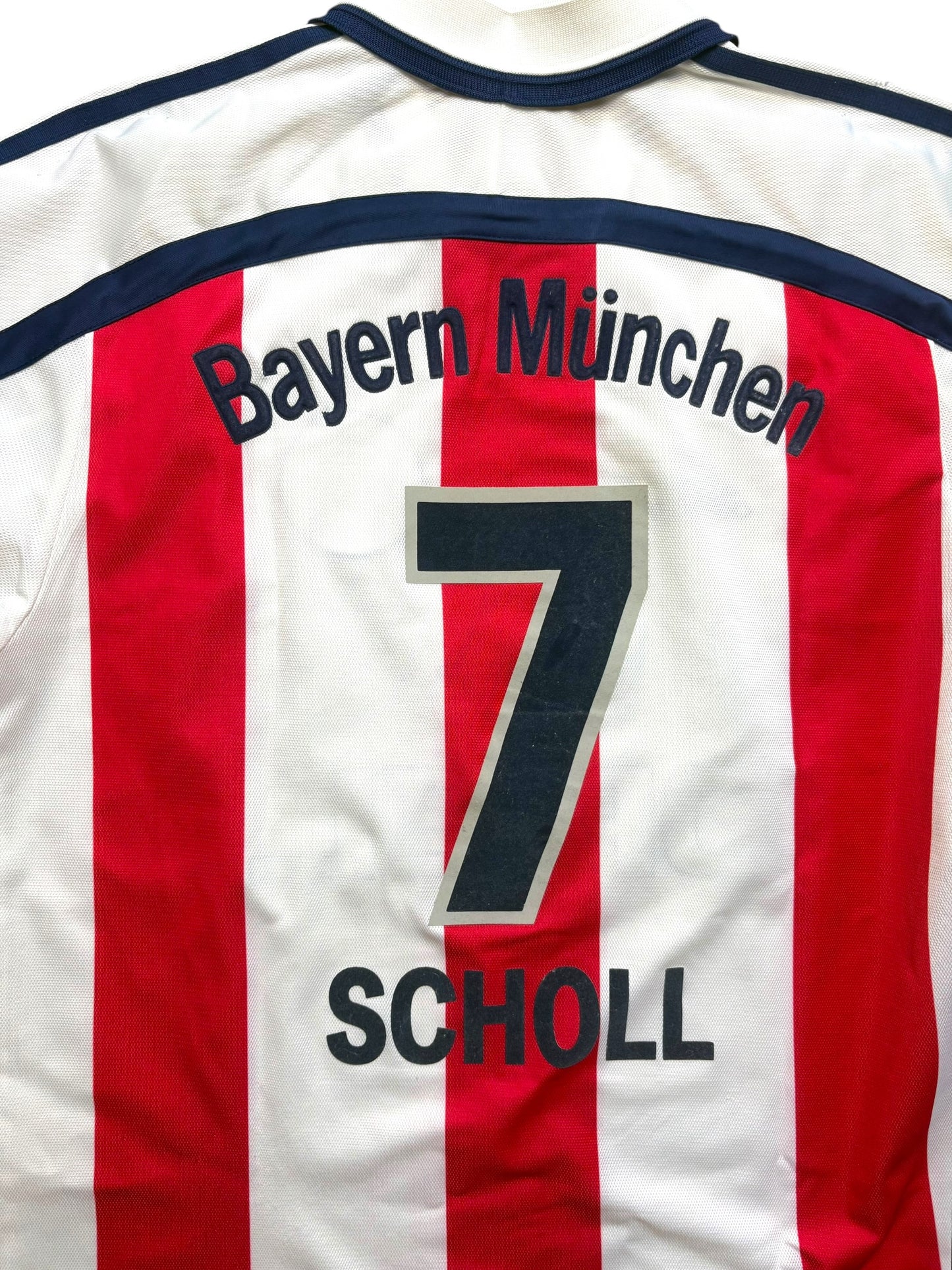 Adidas FC Bayern München 2000-02 Auswärtstrikot Scholl 7 Gr. M