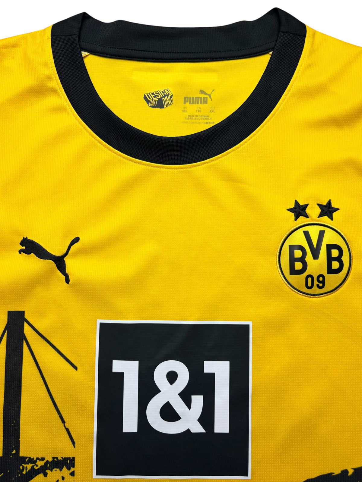 BVB 2023-24 Heimtrikot Süle 25 Gr. XXL Dortmund – Bild 4