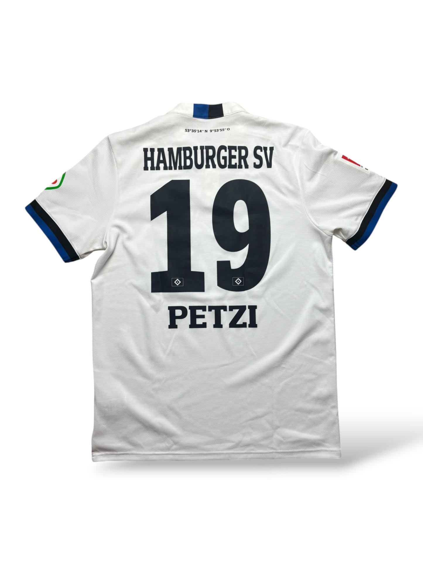 Adidas HSV 2021-22 Heimtrikot Eigenname Gr. L Hamburger SV