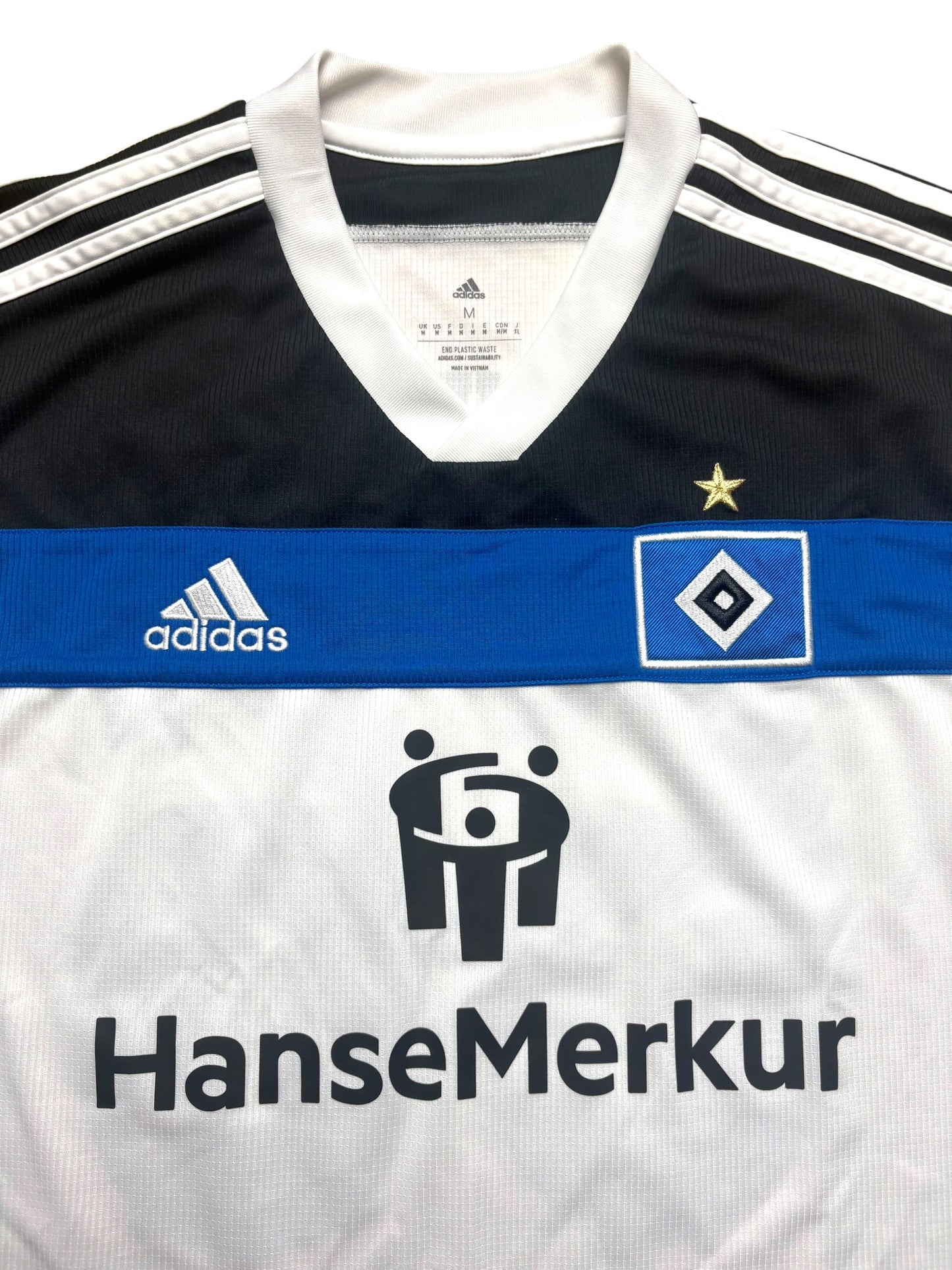 Adidas HSV 2022-23 Heimtrikot Eigenname Gr. M Hamburger SV