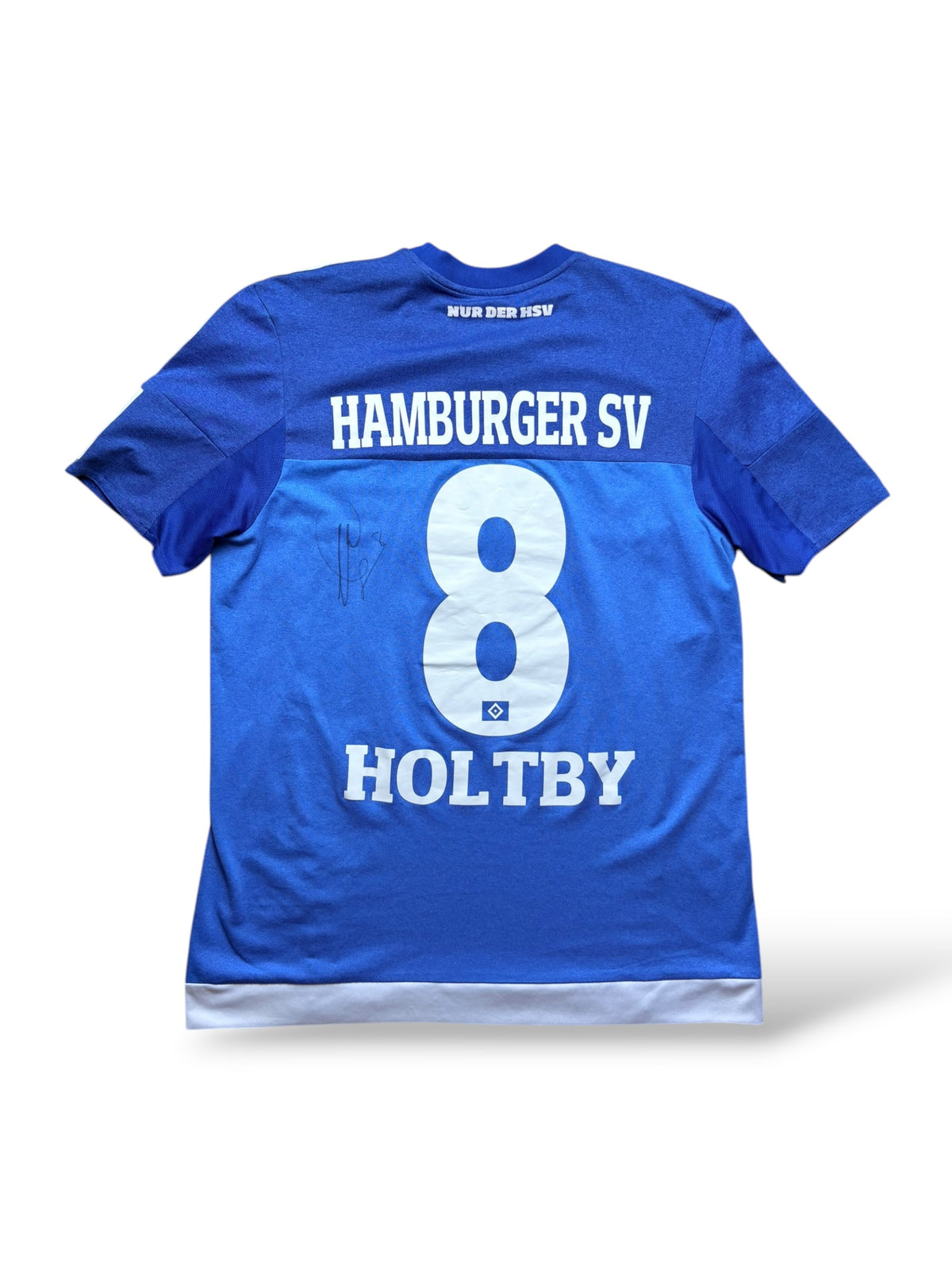 HSV 2015-16 Auswärtstrikot Holtby 8 signiert Gr. M Hamburger SV – Bild 1