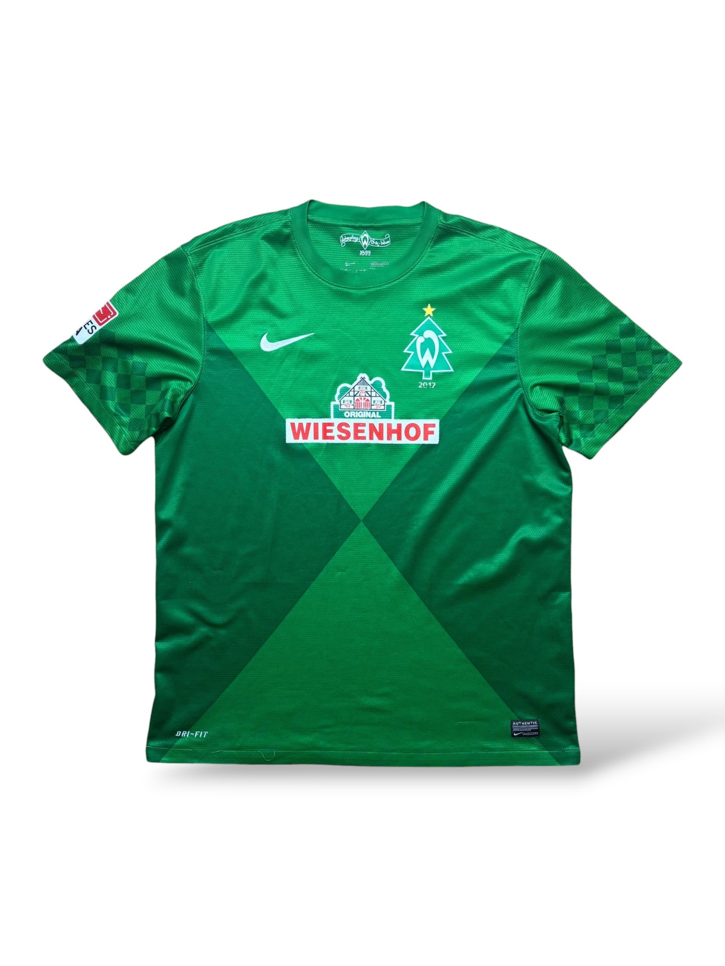Nike SV Werder Bremen 2012-13 Tannenbaum Trikot Gr. L
