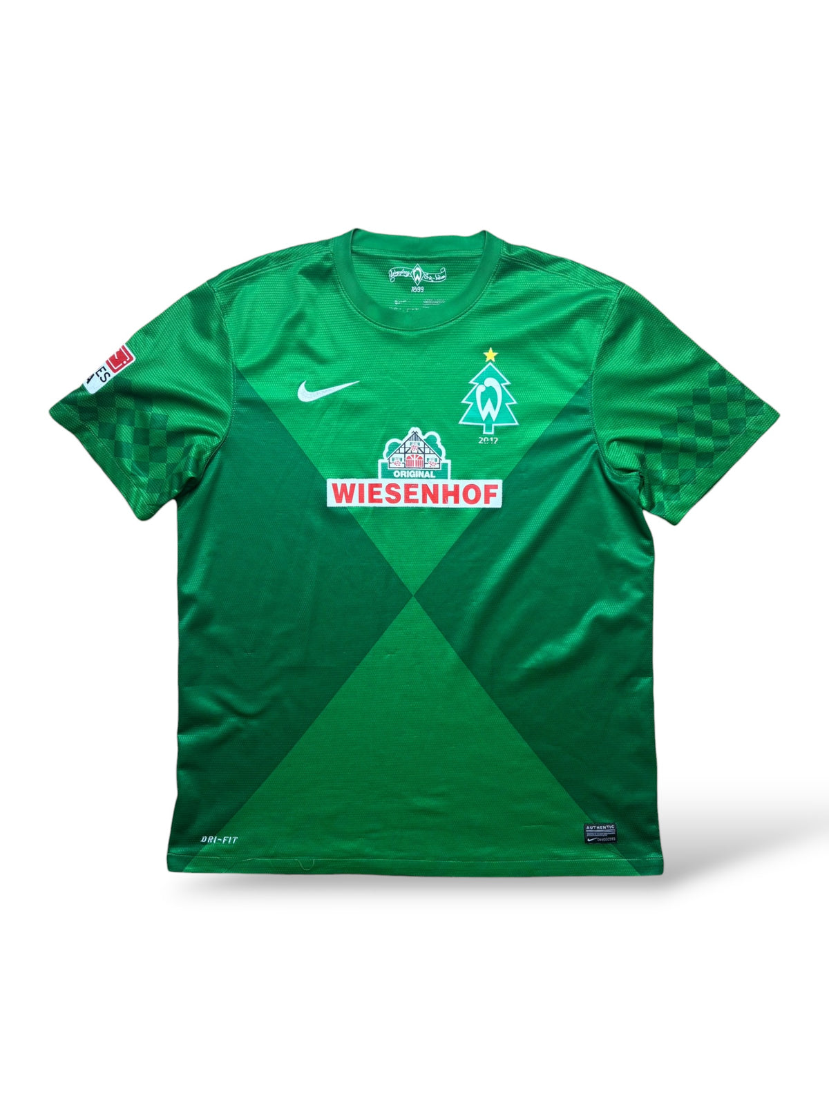 Nike SV Werder Bremen 2012-13 Tannenbaum Trikot Gr. L – Bild 1