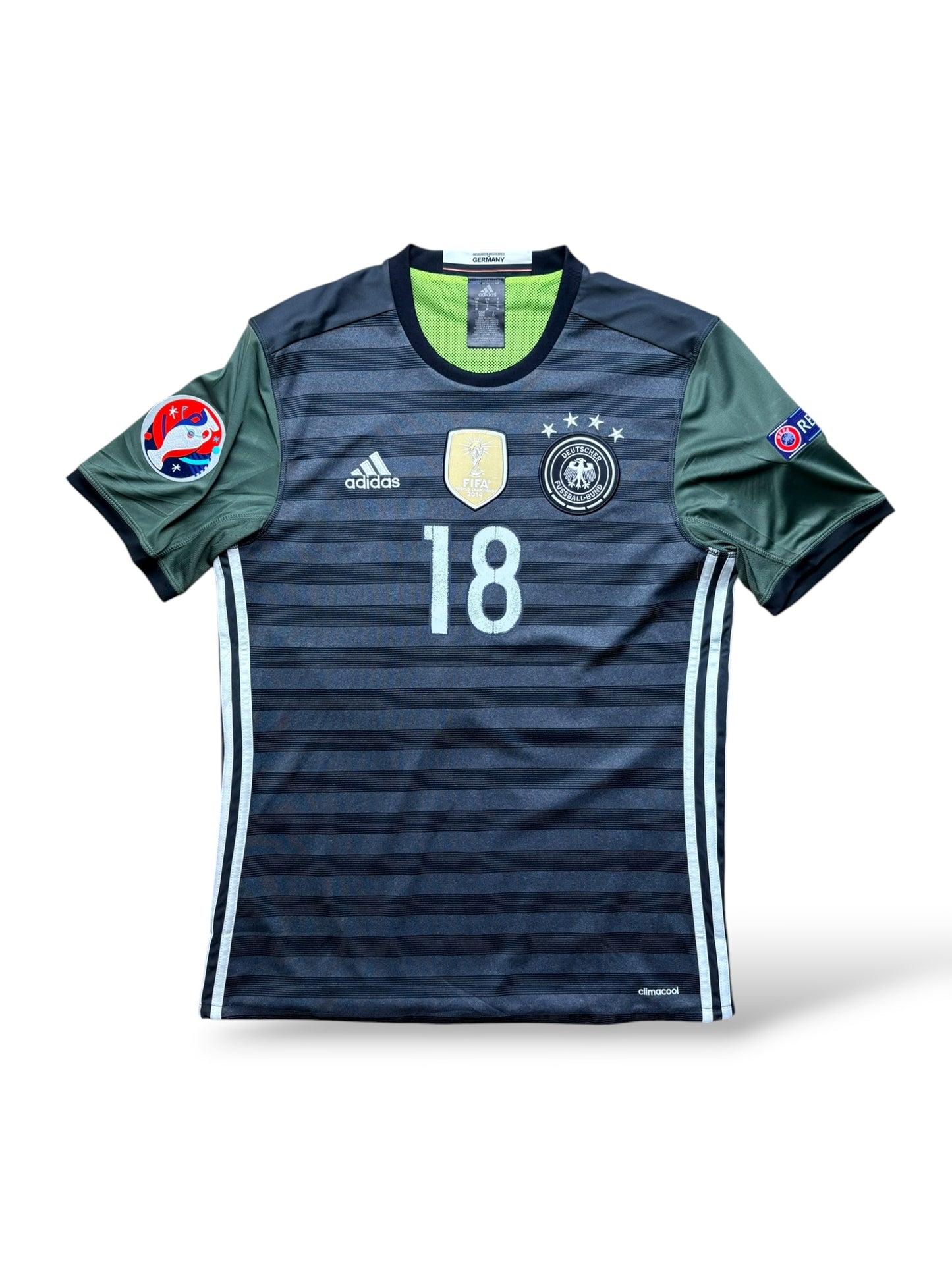 DFB 2016 Auswärtstrikot Kroos 18 Gr. M Deutschland