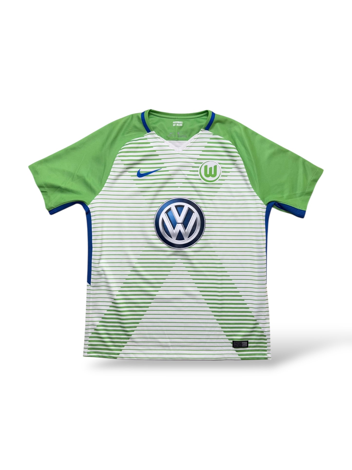 Nike VfL Wolfsburg 2017-18 Heimtrikot Gr. L