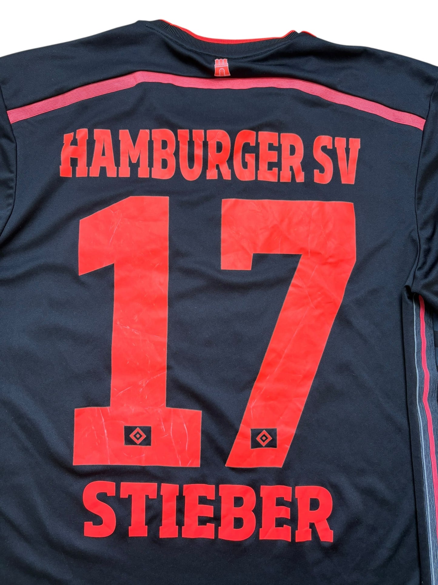 Adidas HSV 2014-15 Auswärts Trikot Gr. M 17 Stieber Hamburger SV