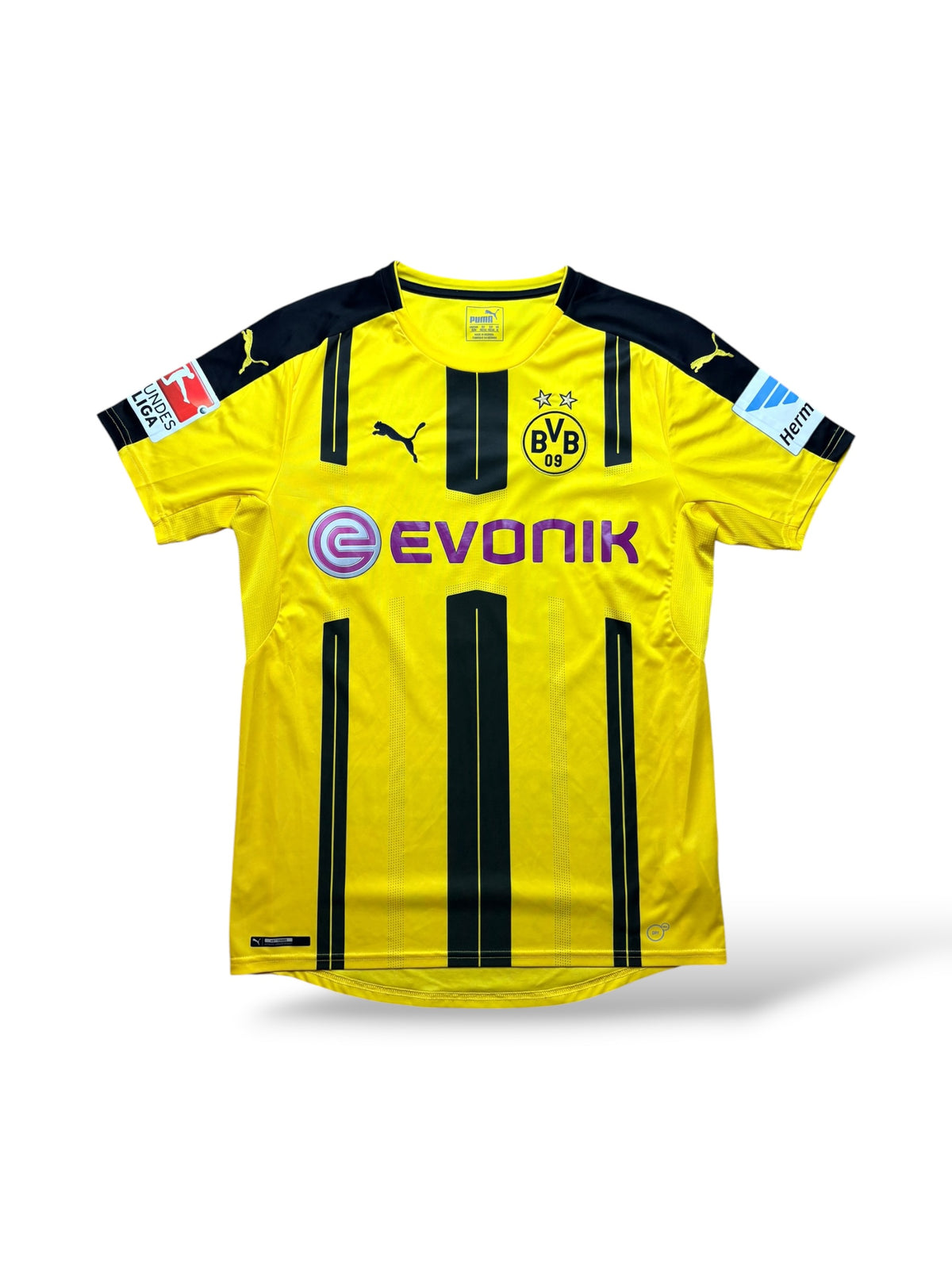 BVB 2016-17 Heimtrikot Aubameyang 17 Gr. M Dortmund – Bild 2