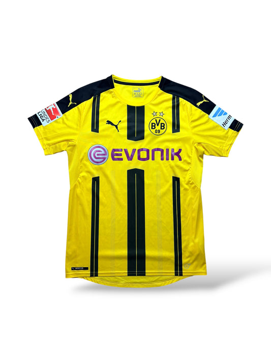 BVB 2016-17 Heimtrikot Aubameyang 17 Gr. M Dortmund – Bild 2